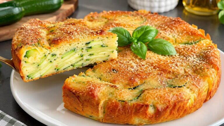 Niewidzialne ciasto z cukinii: delikatne, lekkie i niezwykle pyszne! 😍