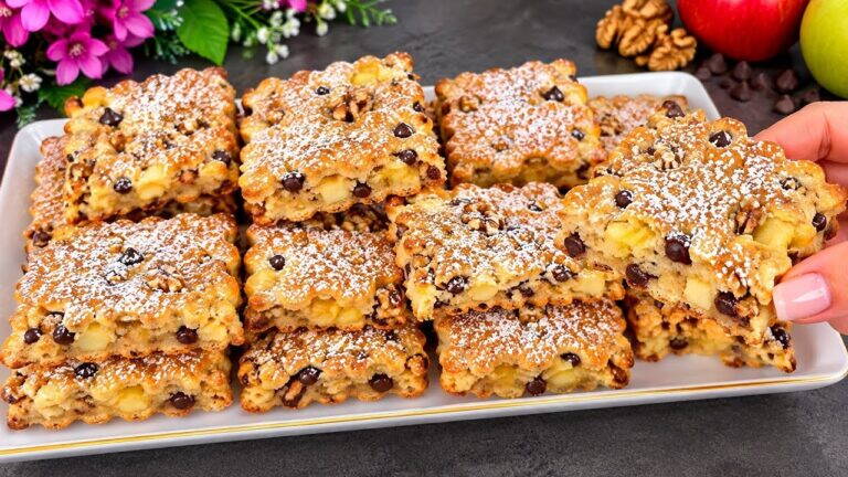 Będziesz robić te ciasteczka codziennie! Pyszne i łatwe, z niewielu składników! Rozpływają się w ustach 😋